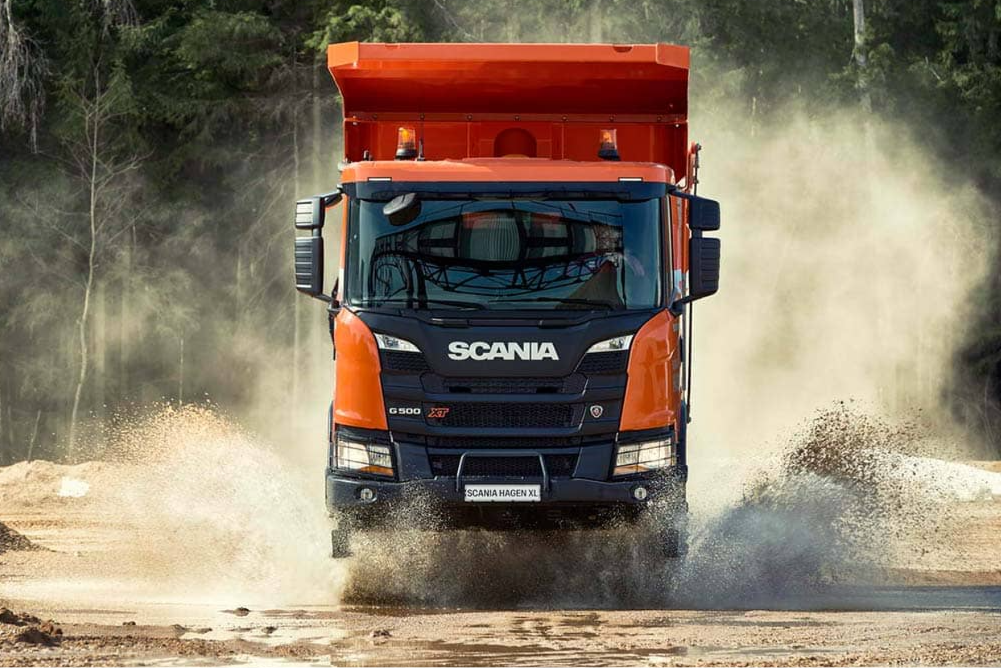 Самосвал SCANIA HAGEN S P440 B8X4HZ с пакетом TX