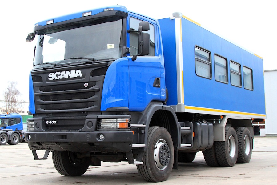 Полноприводный вахтовый автомобиль SCANIA  P360 4X4