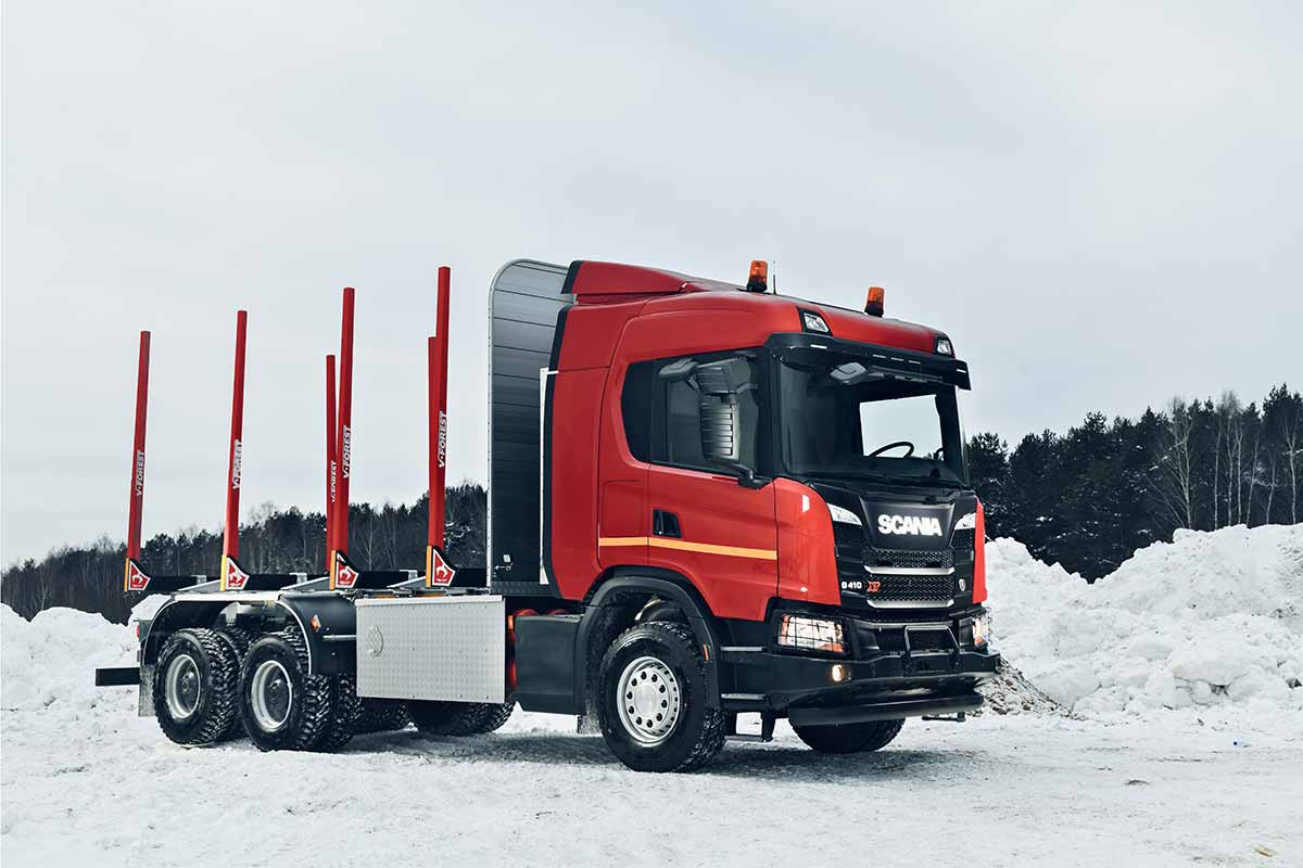 Лесовоз SCANIA G500 B6X4HZ с пакетом XT