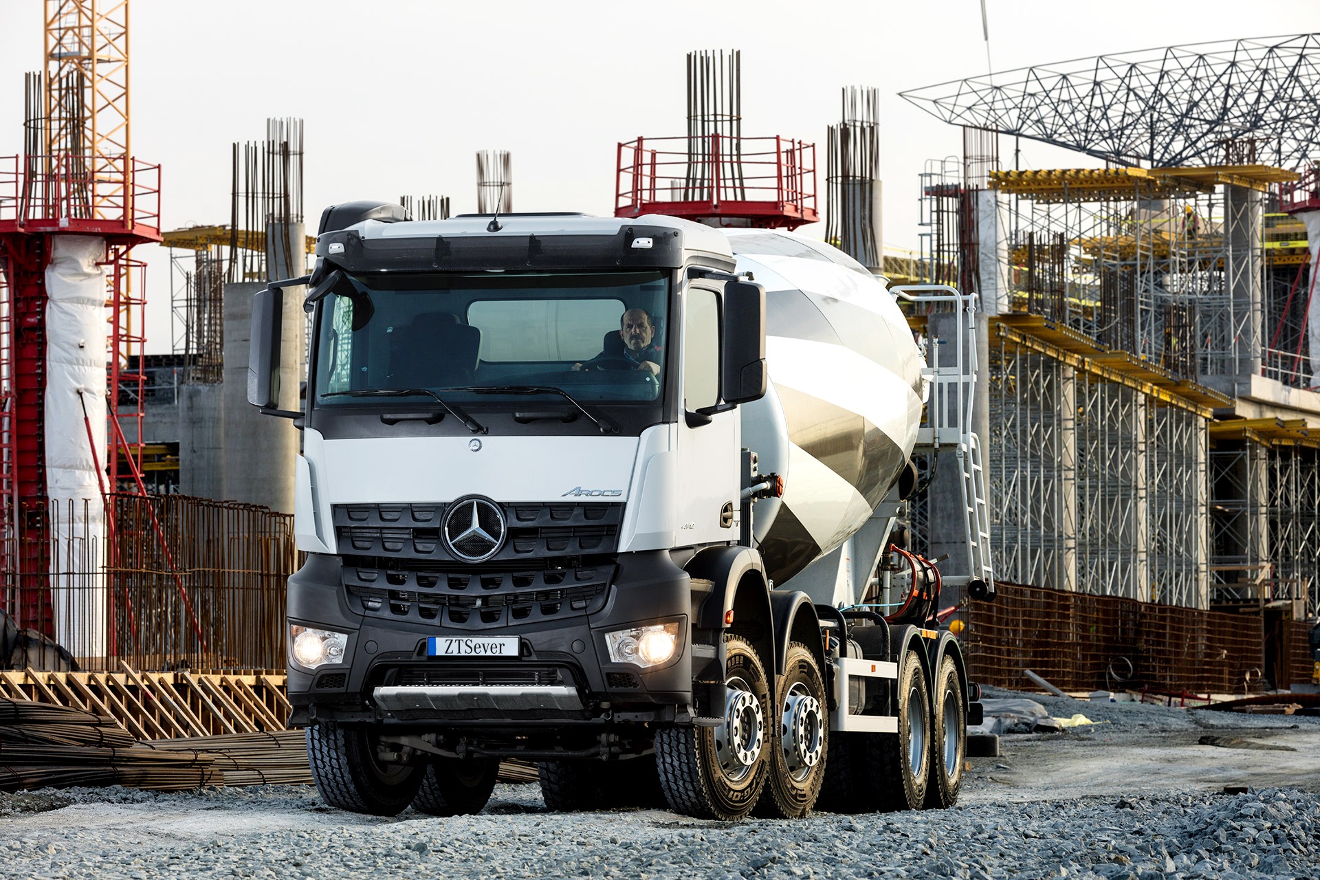 Автобетоносмеситель Mercedes-Benz Arocs 4142 B