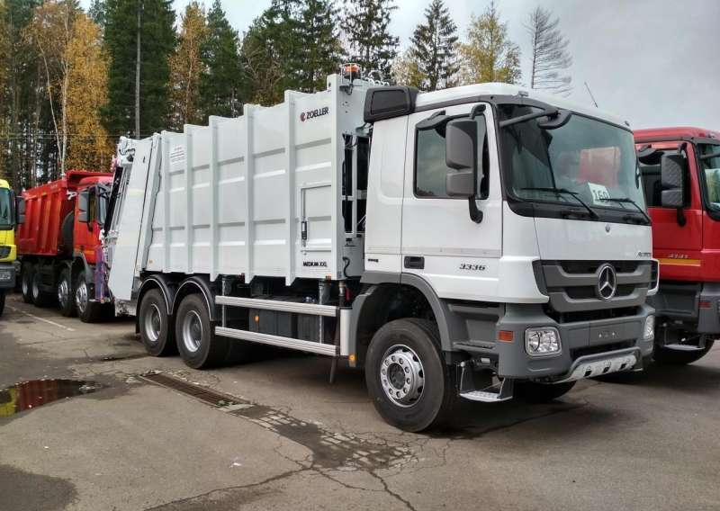 Мусоровоз 24 м3 Zoeller на шасси Mercedes-Benz Actros 3336