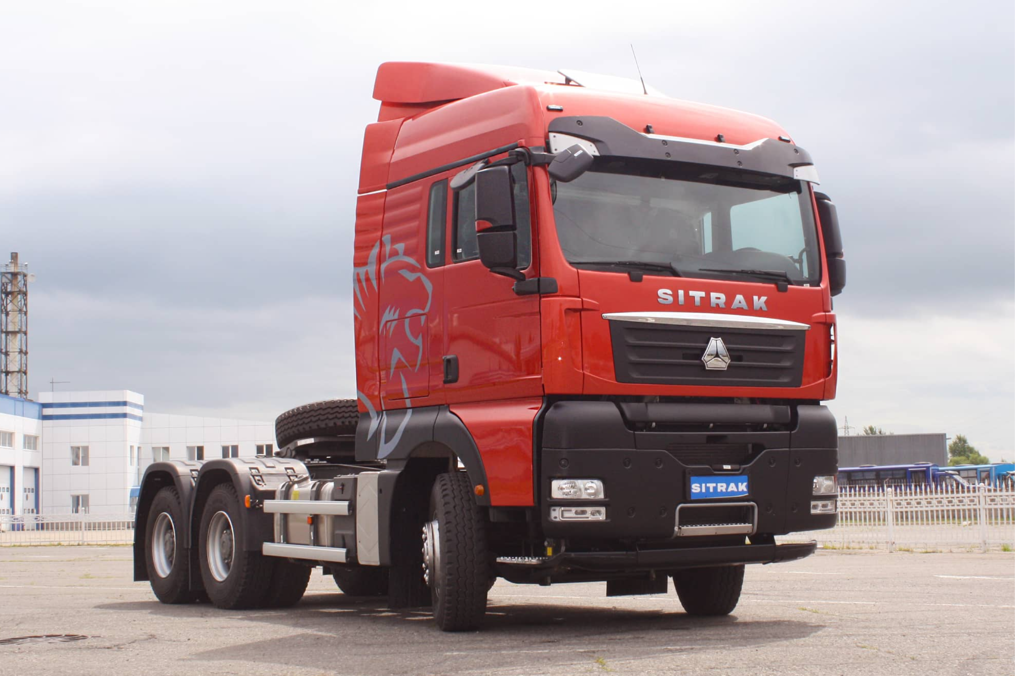 Седельный тягач SITRAK 6х4 CNG ZZ4 256 V38 4HE 1С